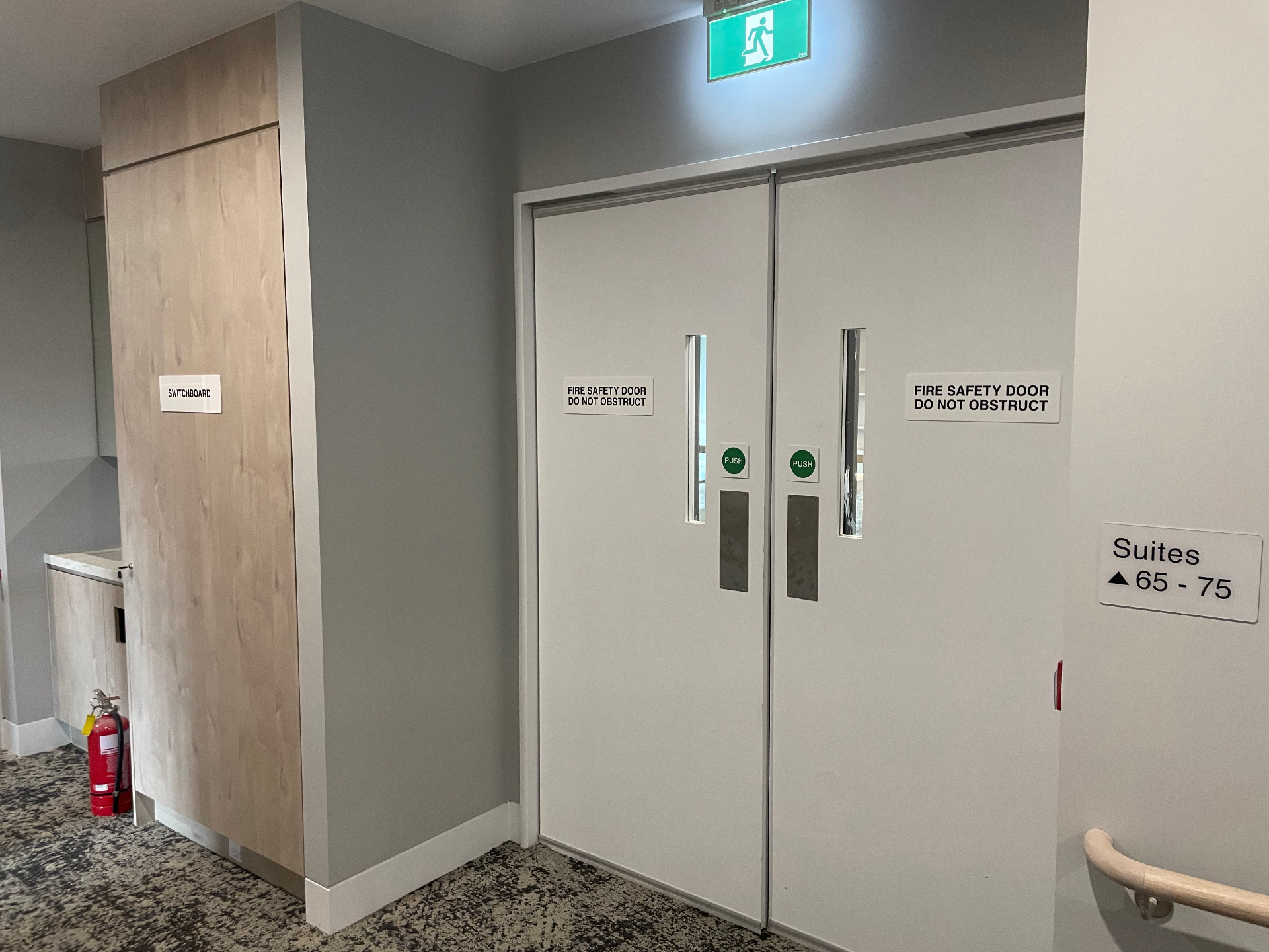 Suites 65–75 directional