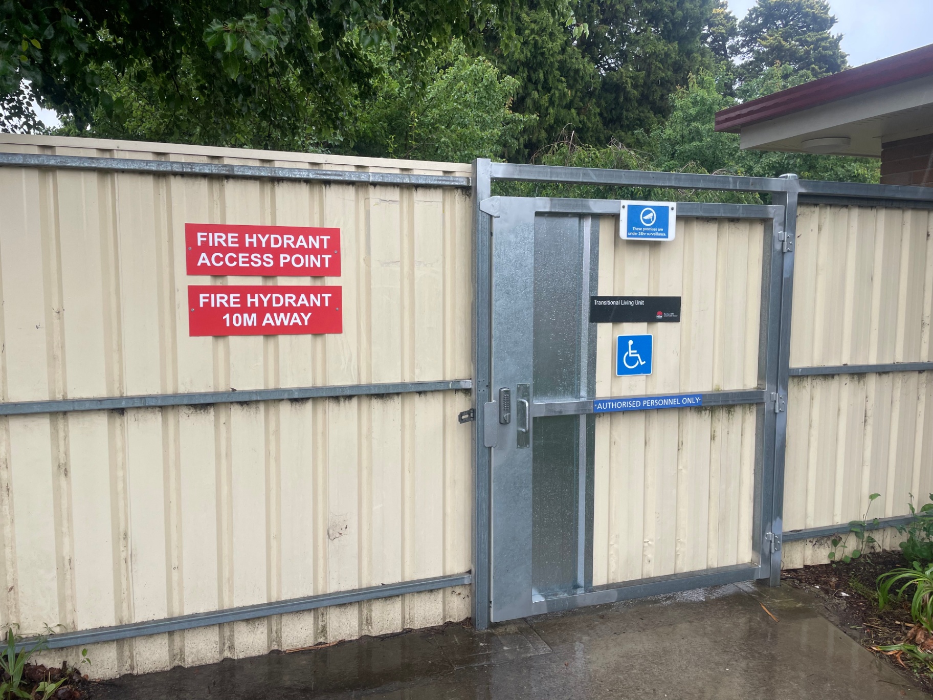 External hazard & access panels