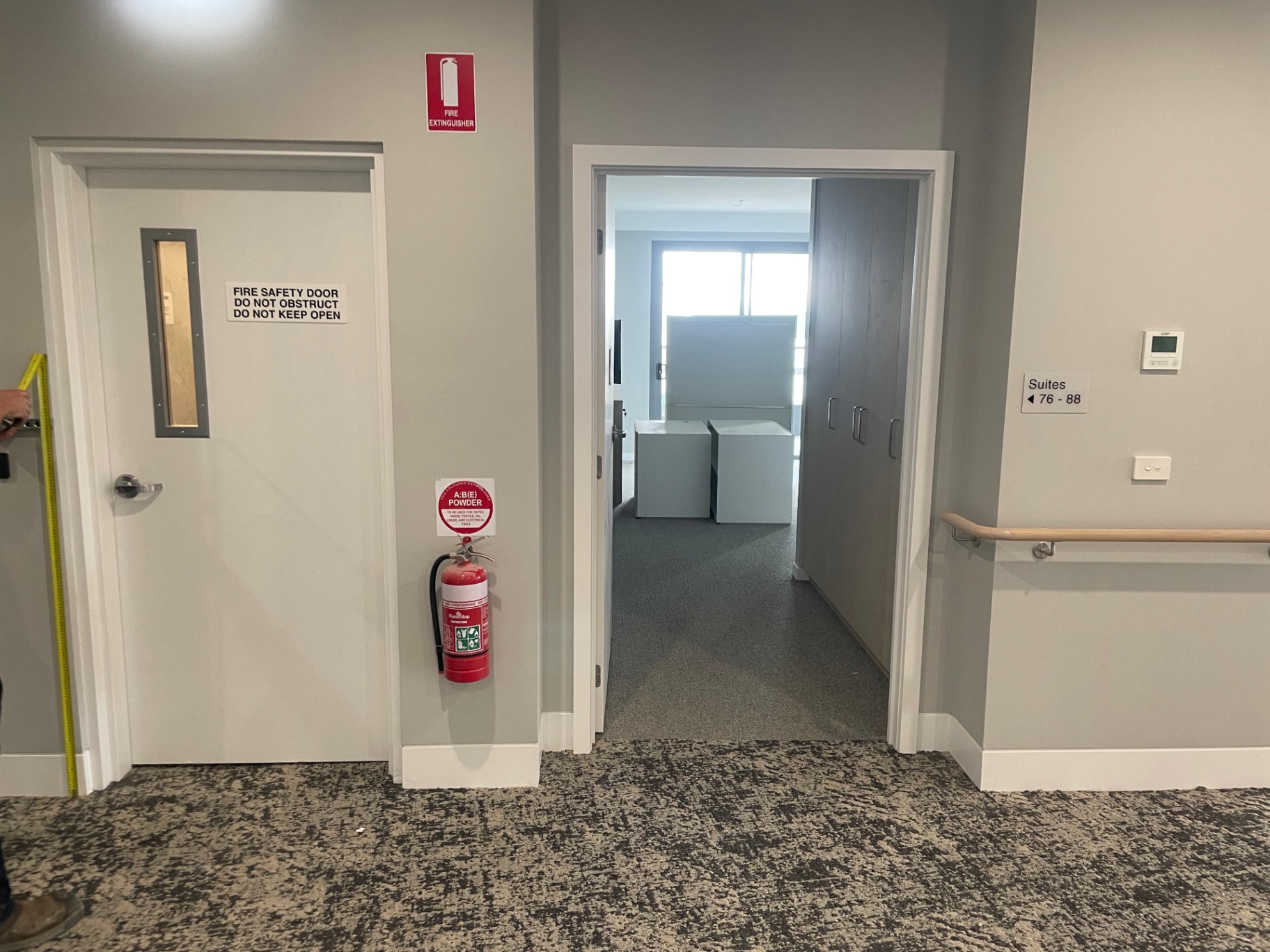 Suites 76–88 wing wayfinder