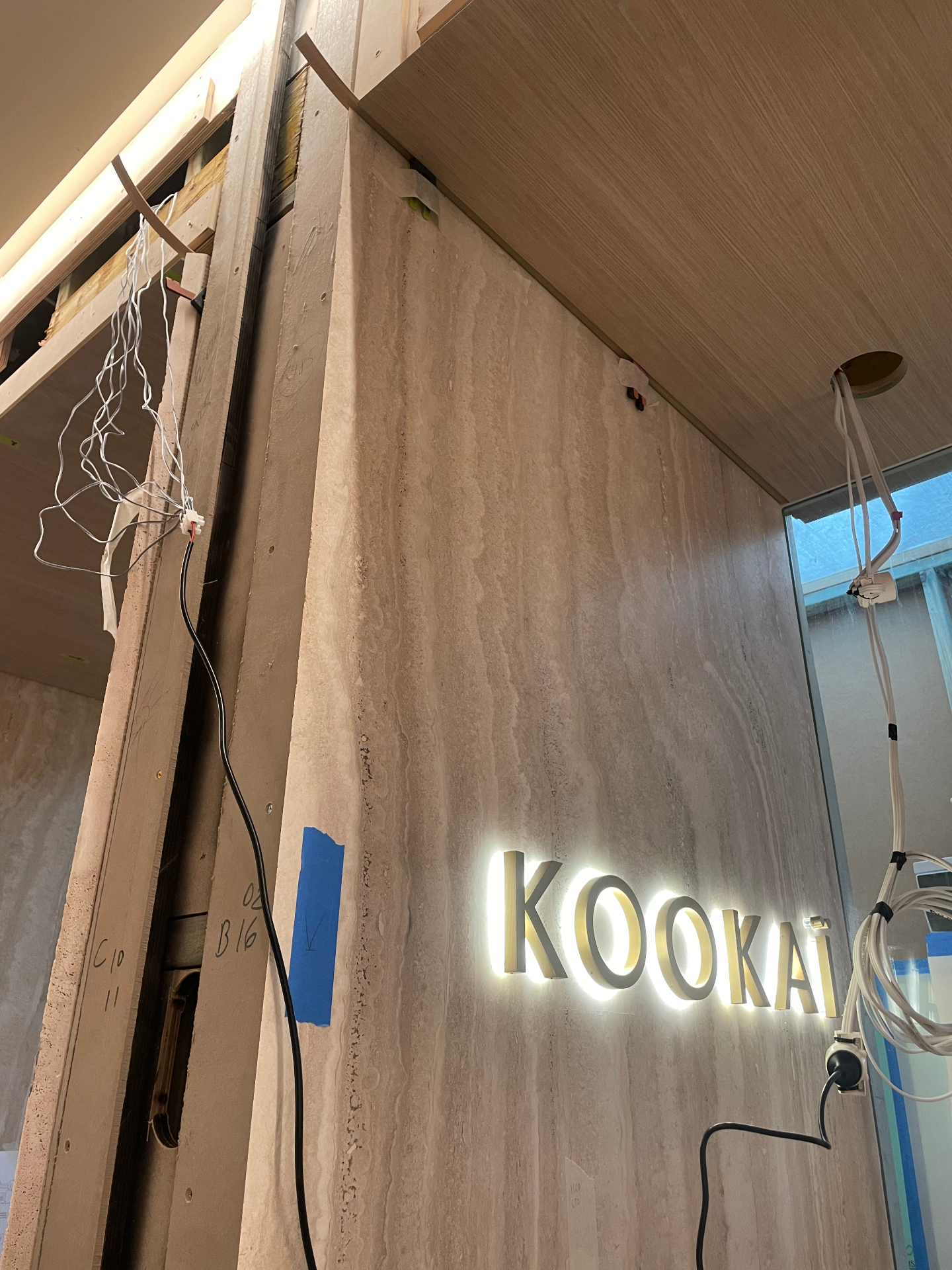 First letters mounted, power run-in